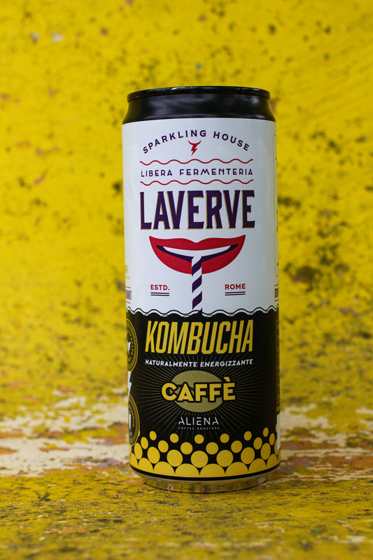 Kombucha Caffè torrefazione Aliena (cartone 12 lattine 0,33)